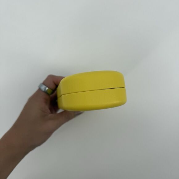 Marc Jacobs Bright Yellow *Case Only* Sunglass Eyeglass Case Travel Designer - Picture 4 of 9